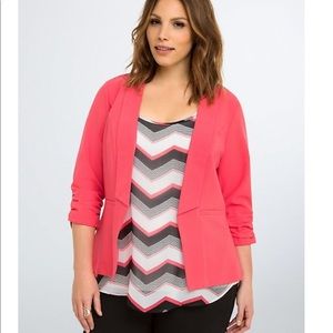 Torrid Pink Blazer Size 5